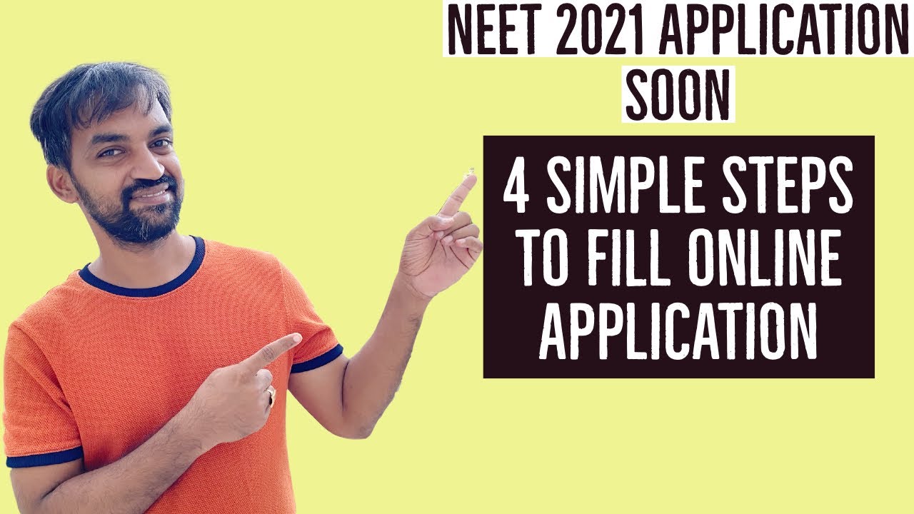 NEET 2021 application soon | 4 steps to fill online application | NEET 2021 latest news