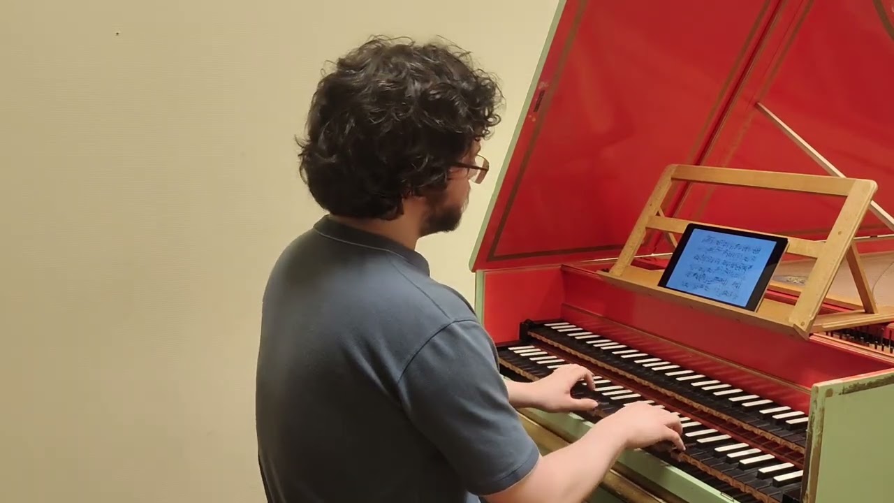 D'anglebert Allemande in G major (Pièces de Clavecin)