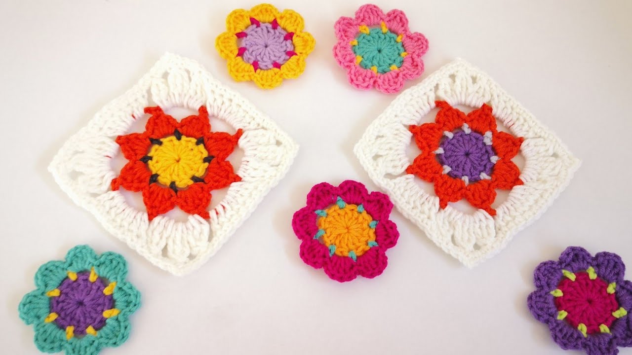 Ortası Güzel Çiçek Motif Yapımı