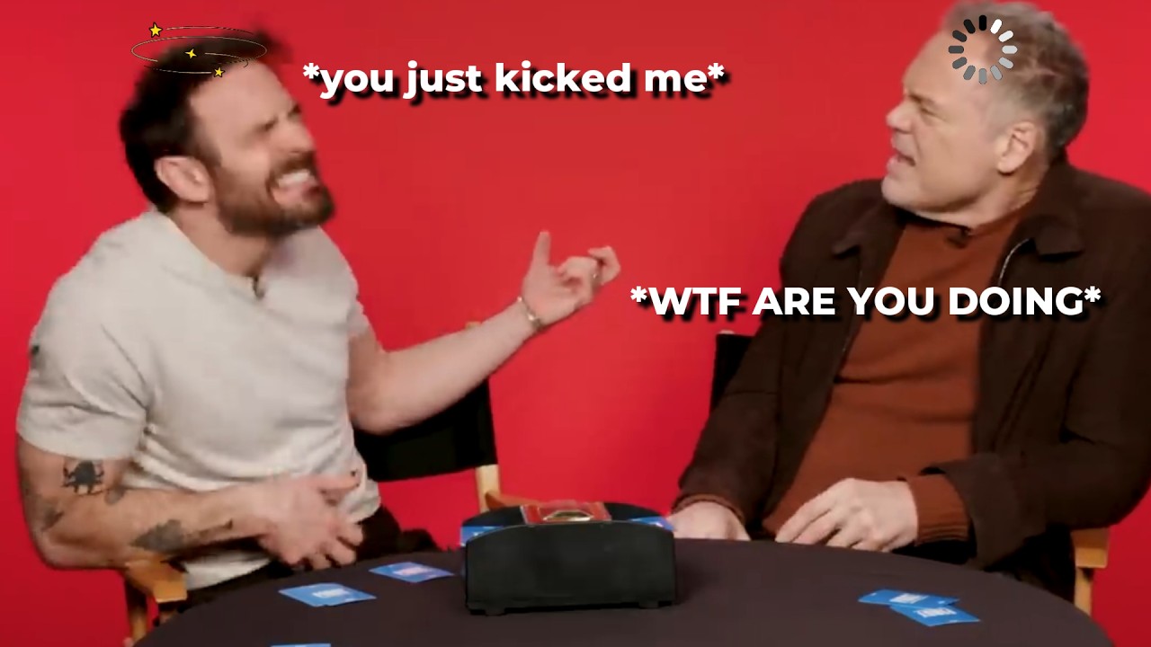 Charlie Cox and Vincent D'Onofrio being exactly opposite than their characters