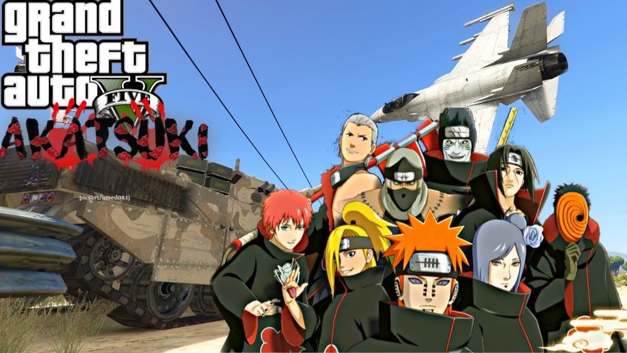 GTA 5 BUT we are the Akatsuki