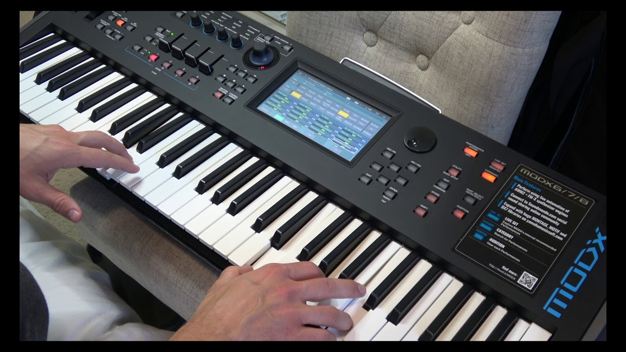 YAMAHA MODX6 Category Sounds DEMO