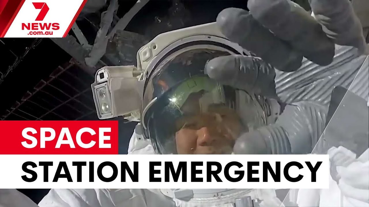 Экстренное сообщение об эвакуации с Международной космической станции | 7NEWS