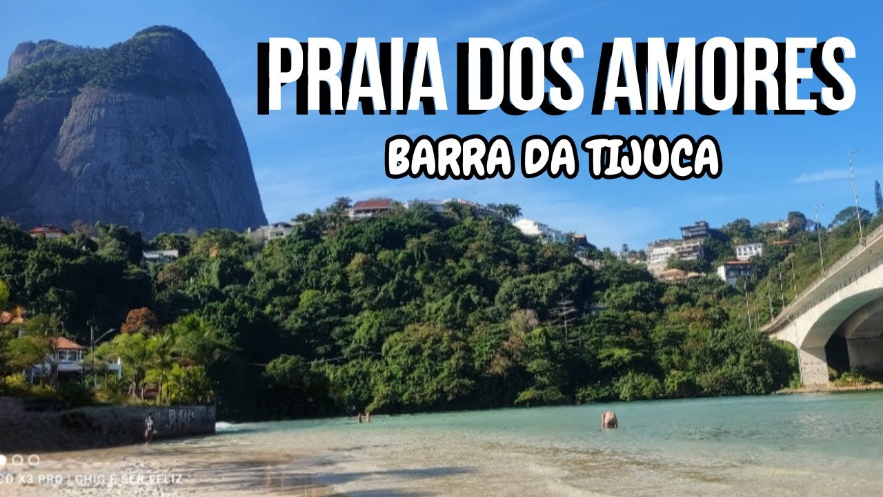 BARRA DA TIJUCA - PRAIA DOS AMORES - QUEBRA MAR - PEDRA DA GÁVEA - ELEVADO DO JOÁ CHIC É SER FELIZ