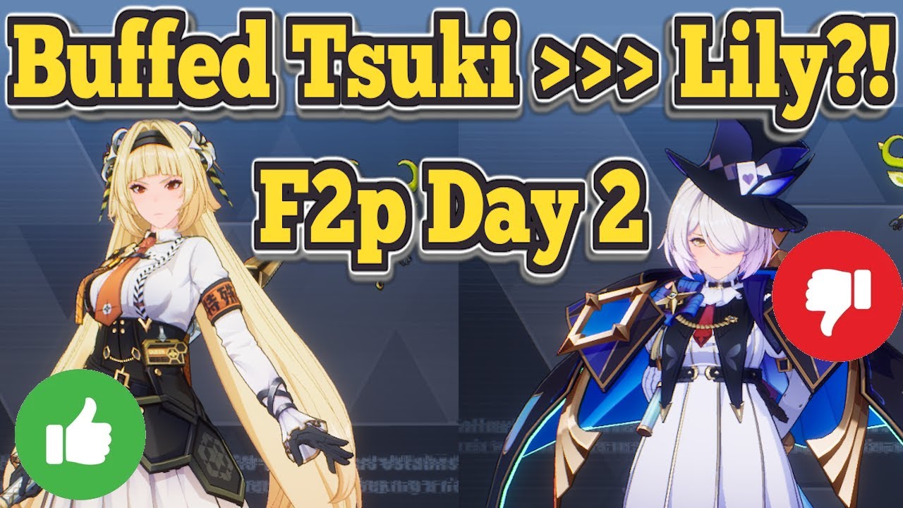 Усиленная Цукиё Ми лучше Лили?! 2-й день бесплатного аккаунта — перезапуск Etheria