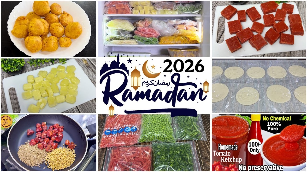 Time Saving Freezer Friendly Ramadan Recipes 🌙 | Low cost Recipes🌙