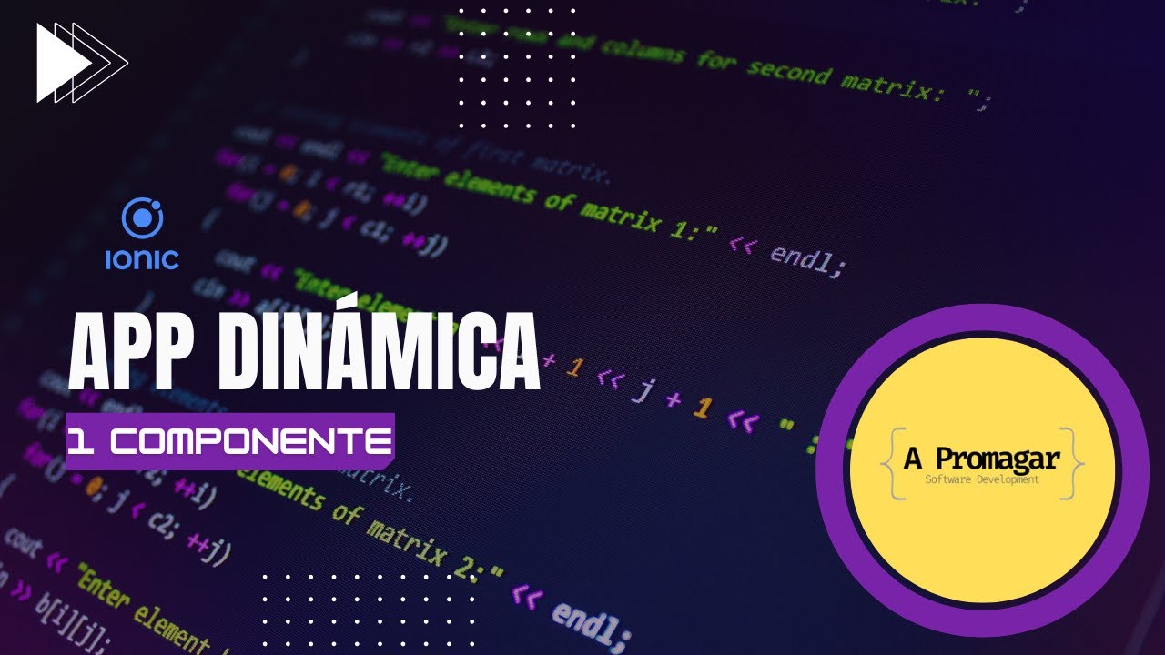 Componentes DINÁMICOS en Ionic Angular ⚙️ | Apps flexibles y reutilizables
