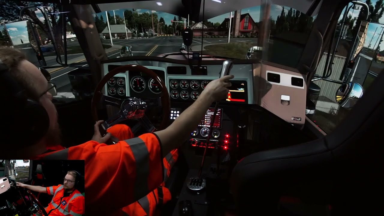 Kenworth W900 Triple Lumber Load Montana