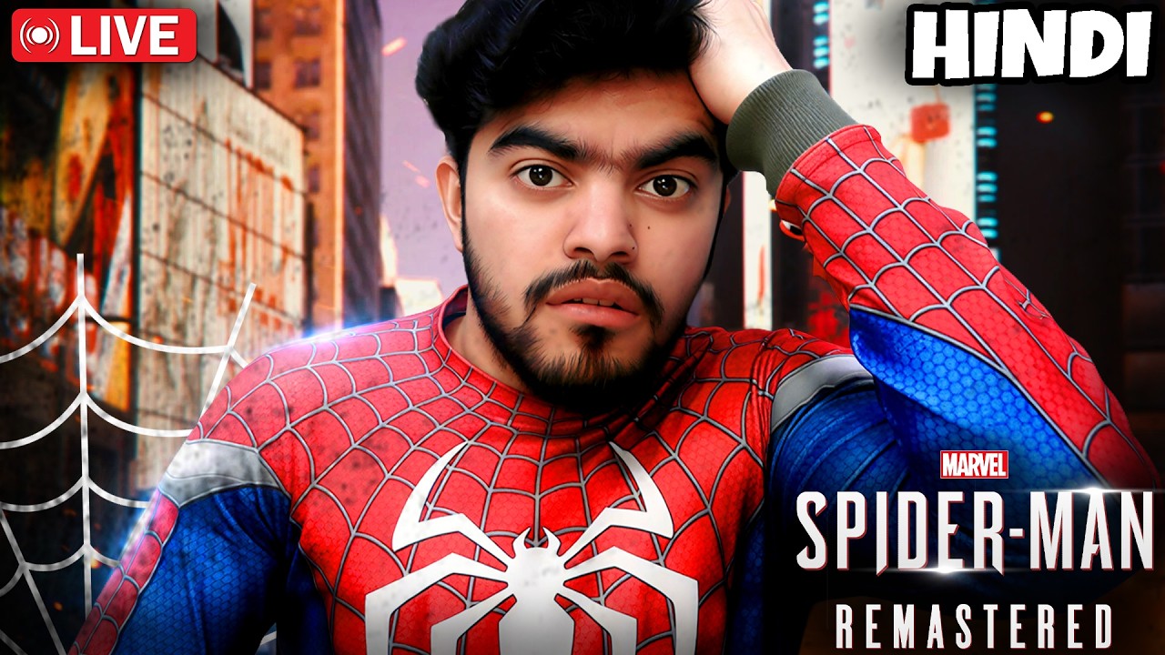 BECOMING SPIDER-MAN! 🕷️ Marvel's Spider-Man Full Walkthrough Part 2 Live (Hindi Gameplay)