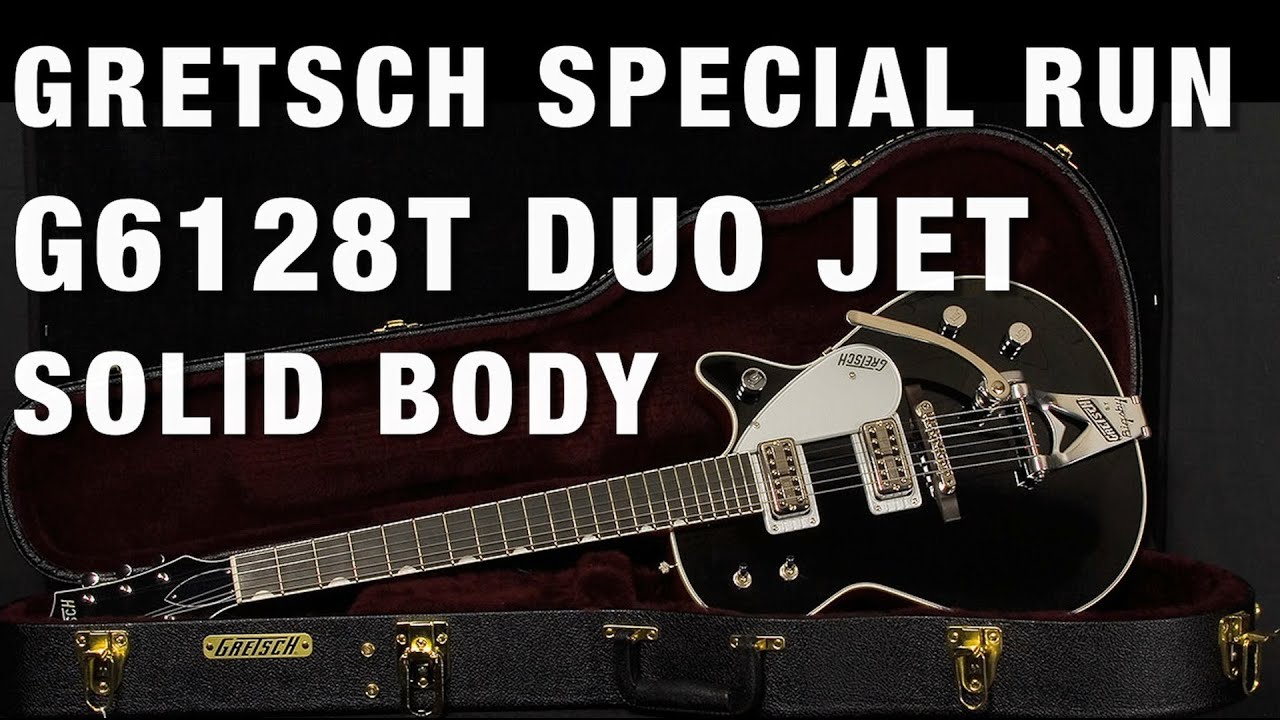 Gretsch Special Run G6128T Duo Jet Solid Body Overview