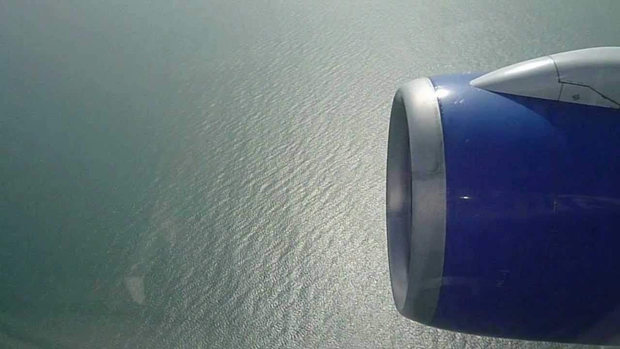 Thomas Cook Airlines landing at Banjul International Airport (The Gambia)