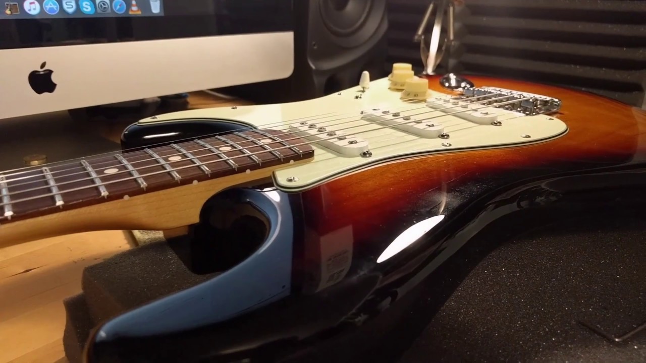 Как настроить высоту струн гитарного строя Fender Stratocaster
