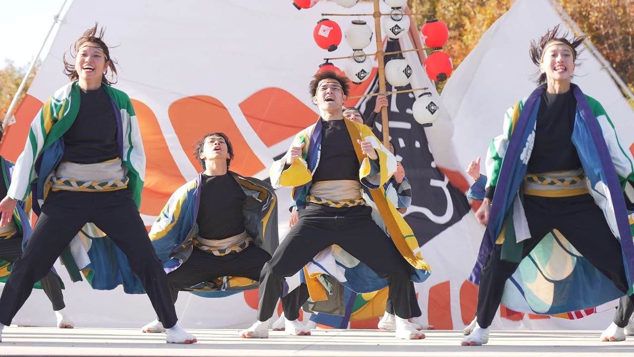 [4K] 心纏い　にっぽんど真ん中祭り どまつりinモリコロパーク 2025 秋のどまつり(秋どま) 日曜日 (中央)