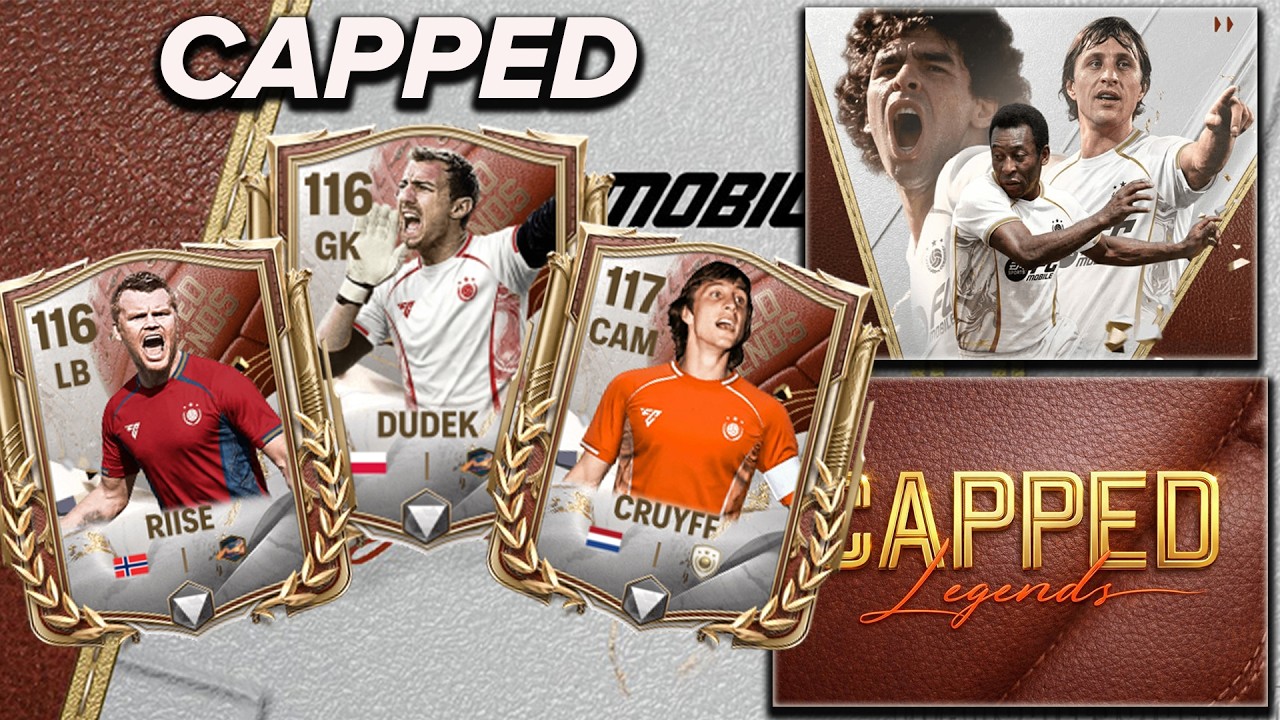FC MOBILE 26 - CAPPED GRACZE 115 - 117 OVR ✅ | DUDEK, CRUYFF, RIISE 🔥  | D4MIAN