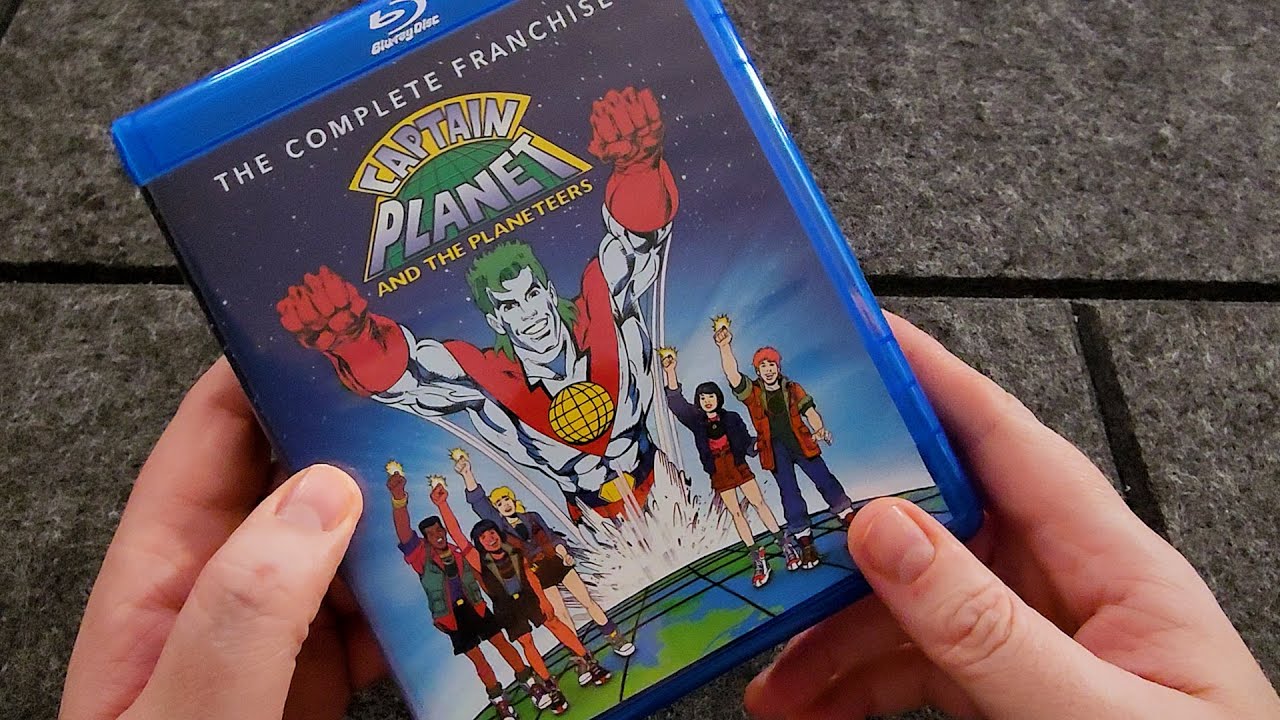 CAPTAIN PLANET COMPLETE FRANCHISE (1993-1998) NEW HD Blu-ray Review and Unboxing @cartoonnetwork