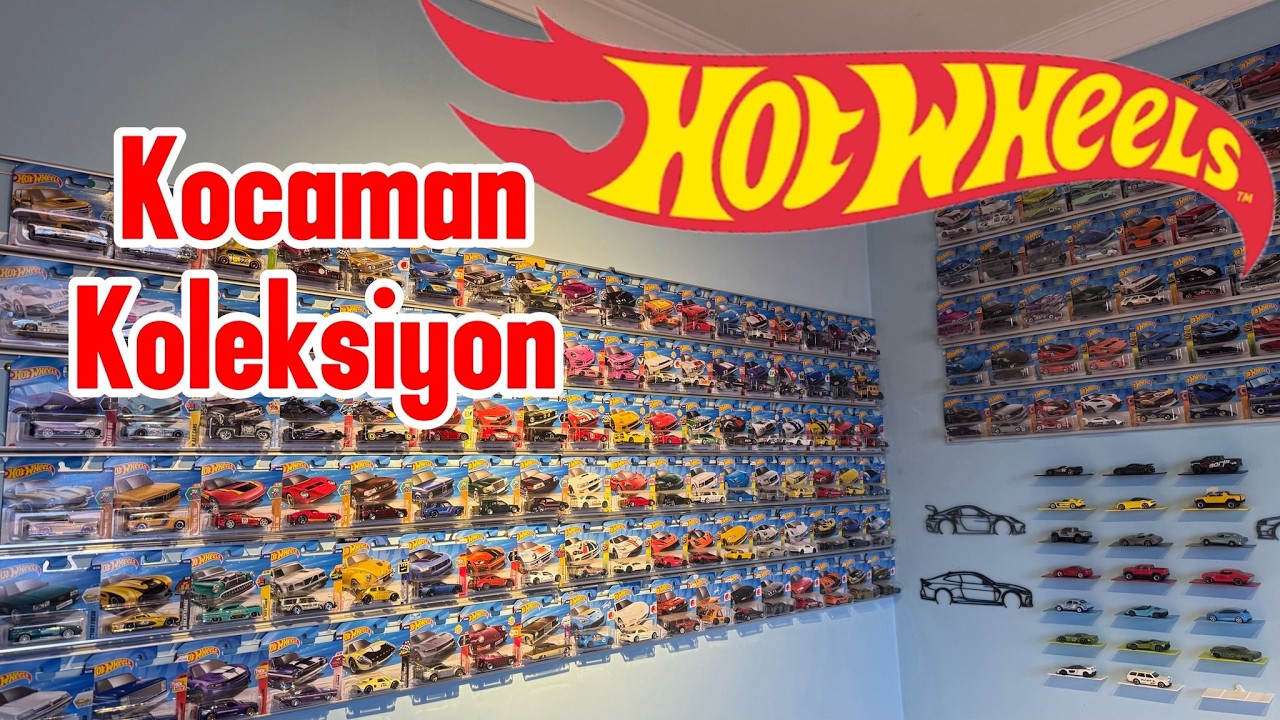 kocaman HOT WHEELS koleksiyonum!!! YILLARIN ARABALARI VAR!!!