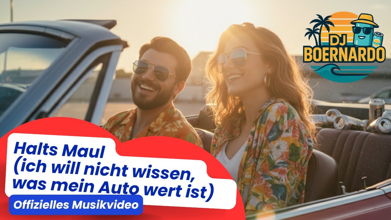 DJ Boernardo – Halt’s Maul (ich will nicht wissen, was mein Auto wert ist) | Official Music Video
