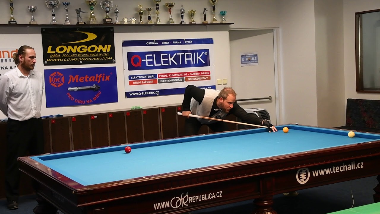 Jan Ale&scaron; shot #2 - Final CZ championships - 3-cushion