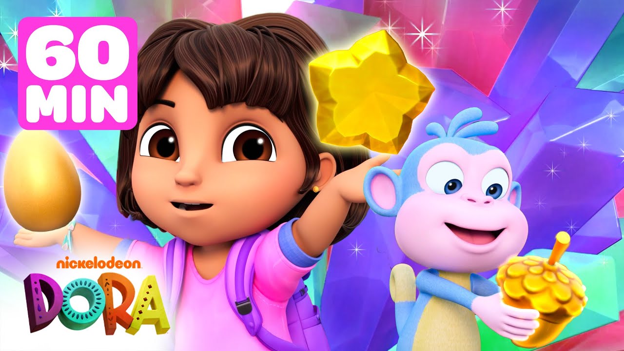 Join Dora & Boots On a Magical Treasure Hunt for 60 Minutes! #2 | Dora & Friends