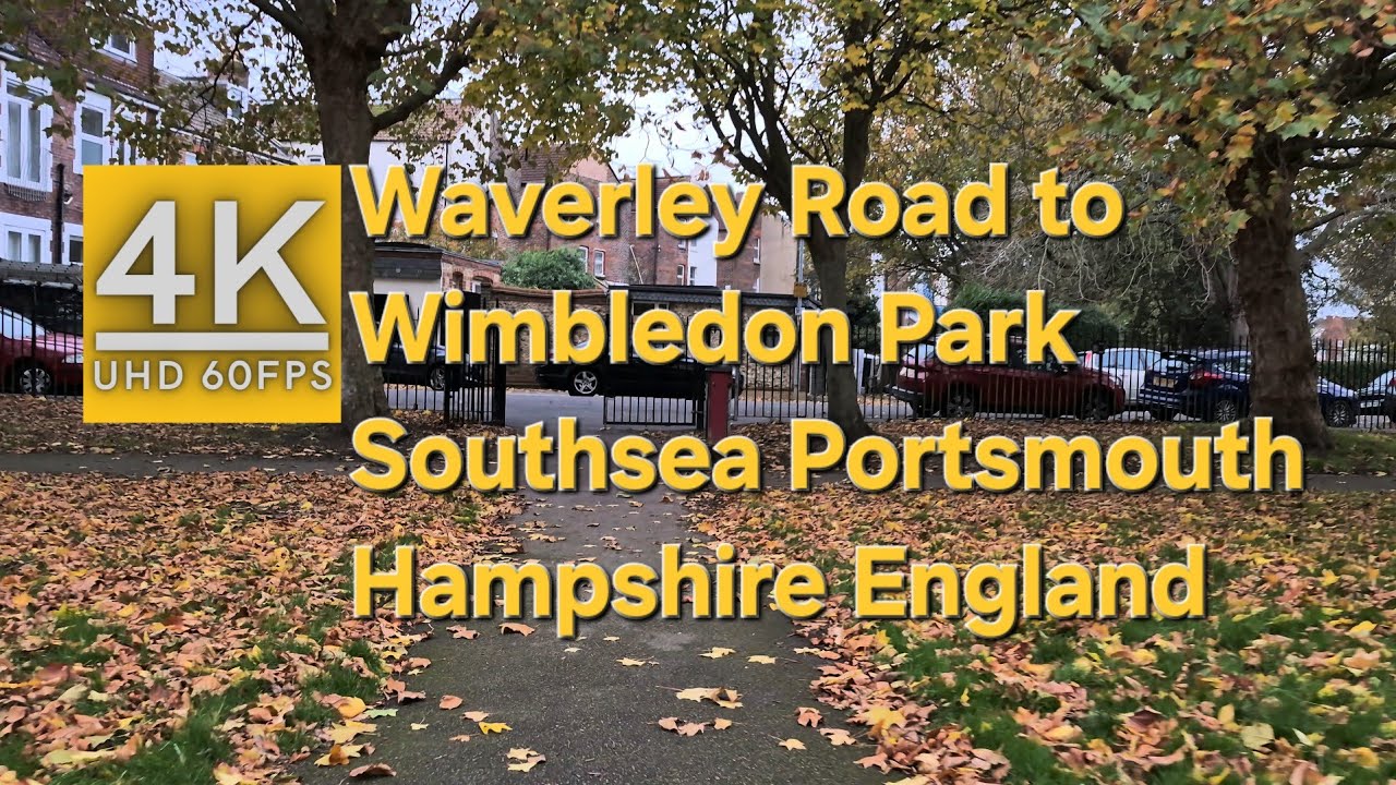 POV Walk | Waverley Road to Wimbledon Park | Southsea Portsmouth UK | November 2025
