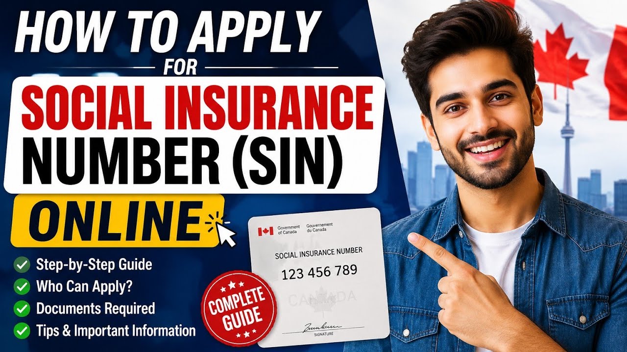 Apply for a Social Insurance Number (SIN) Online | Canada Full Process 2026
