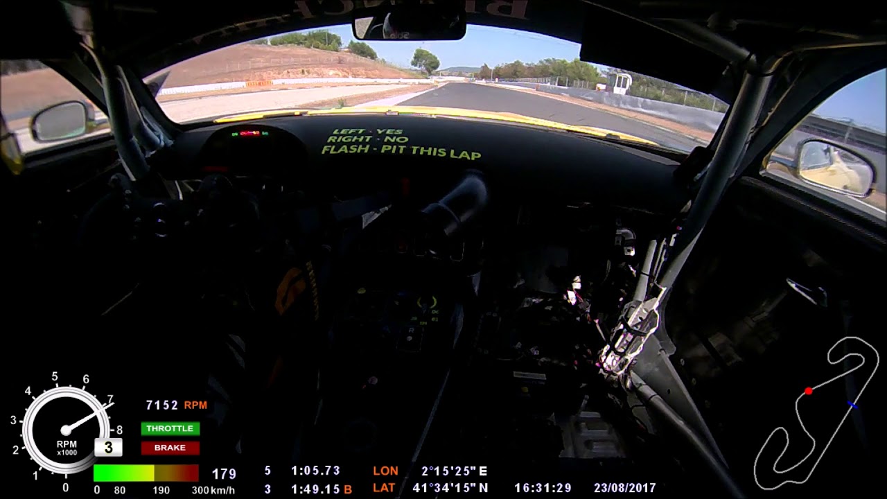 Mercedes AMG GT3 On-board - Circuit de Catalunya