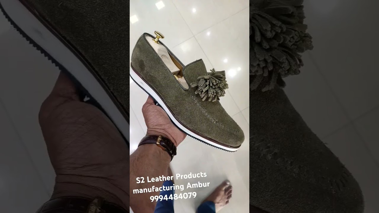 S2 Leather Products manufacturing Ambur More details:+919994484079#shoes #bgm#leathercomplex