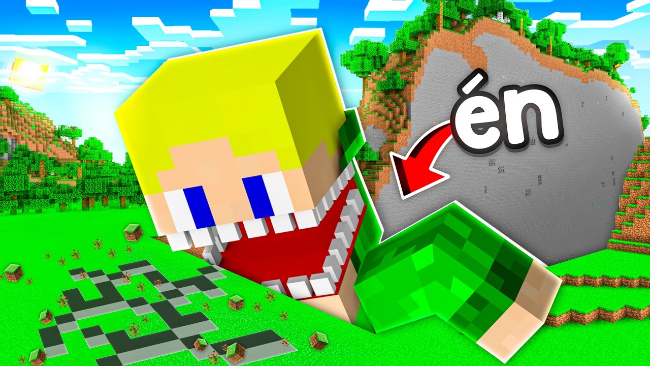Minecraft, de MEGESZEK 1.000.000 BLOCKOT!!!