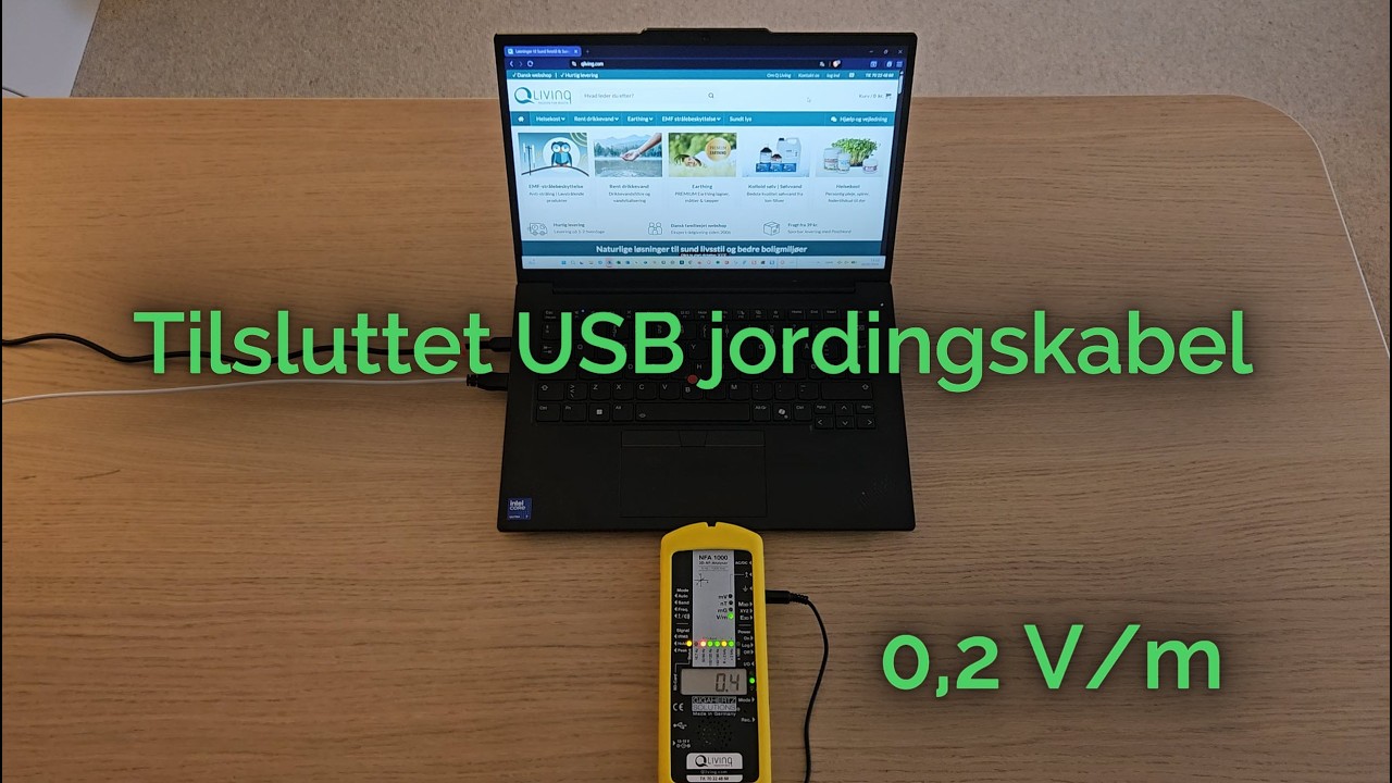Vi målte før og efter: Jord din computer