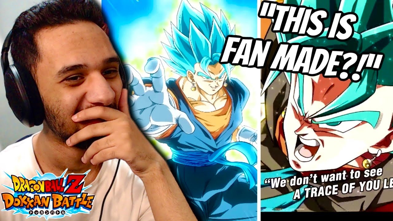 Reacting to The GREATEST Vegito Blue Dokkan Fan Animation Ever (just watch this man..)