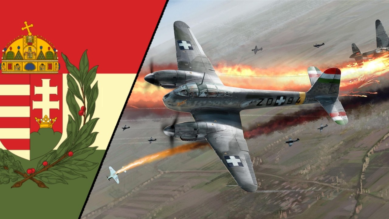 Неудача Германии, шедевр Венгрии — Messerschmitt Me 210 Ca-1