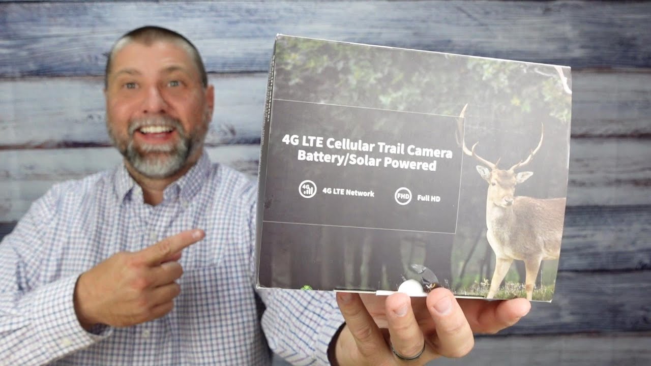 4G LTE Cellular Trail Cameras 3rd Gen with Live Streaming, Game Camera Built-in SIM Card