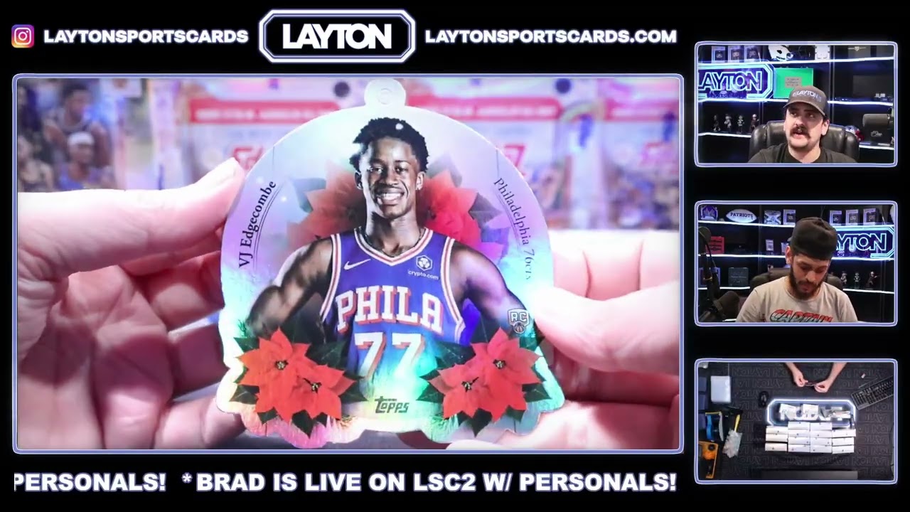 2025/26 Topps Holiday Basketball Mega 20 Box Case Break #3