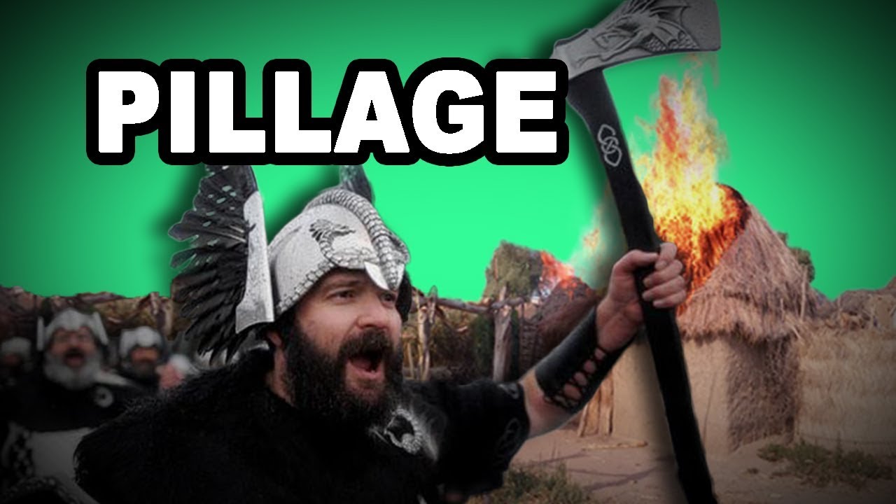 Learn English Words: PILLAGE - Meaning, Vocabulary with Pictures and Examples