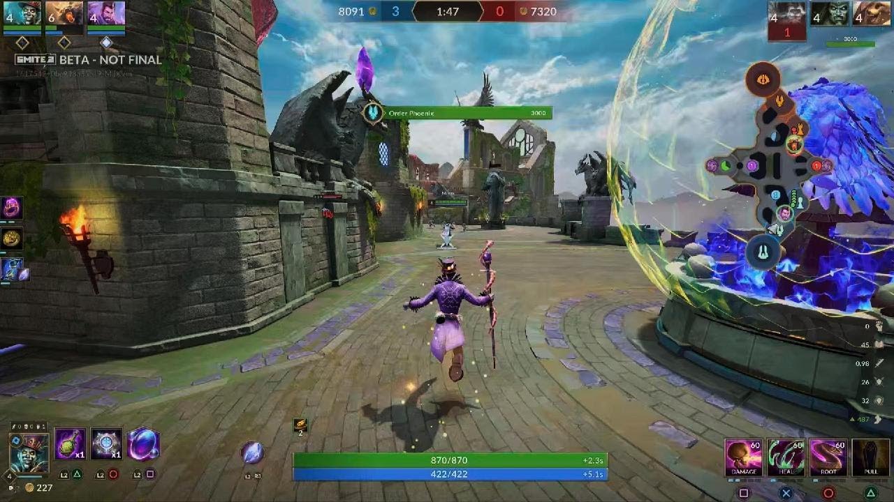SMITE 2 abecední challenge Baron Samedi solo bez komentáře CZ