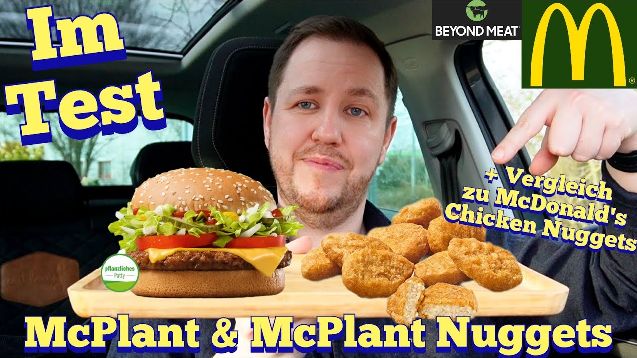 McDonald's: McPlant Burger & McPlant Nuggets im Test