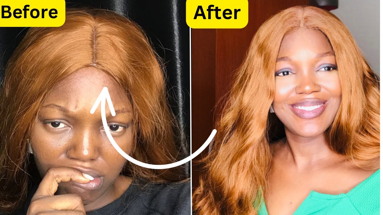 How to Make your SYNTHETIC WIG FLAT AT THE TOP| GET RID OF BUMPS ON YOUR SYNTHETIC WIG|| Wig hack