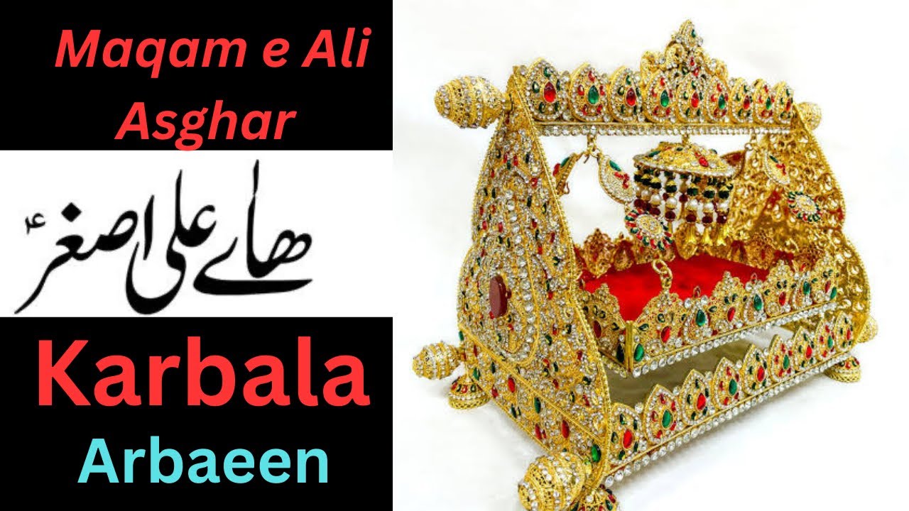 Masoom Ali Asgar Ka Jhula | Ziyarat Jhoola Shahzada Ali Asghar #masaib #aliasgharnoha