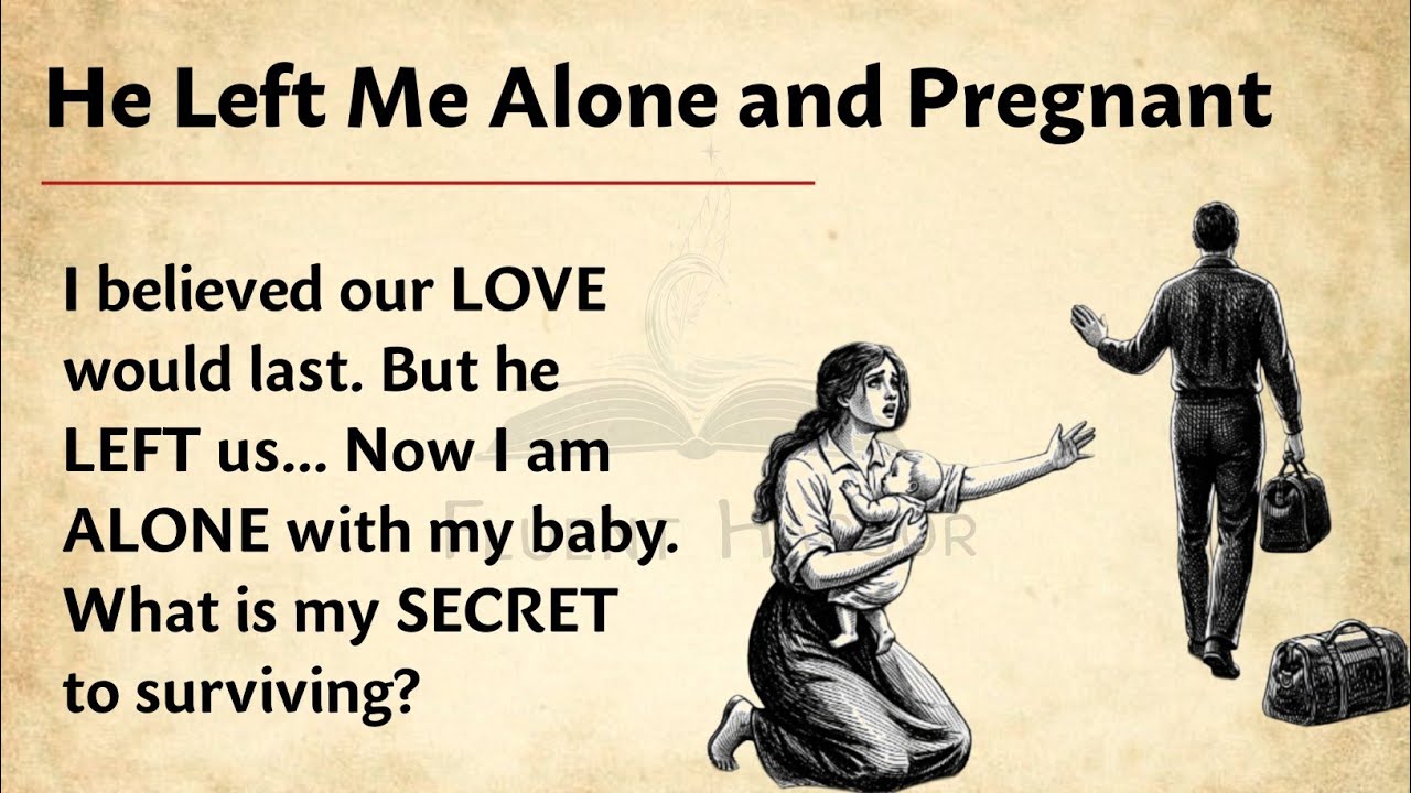 He Left Me Alone and Pregnant 🎧 Learn English With Story || English Listening Practice 