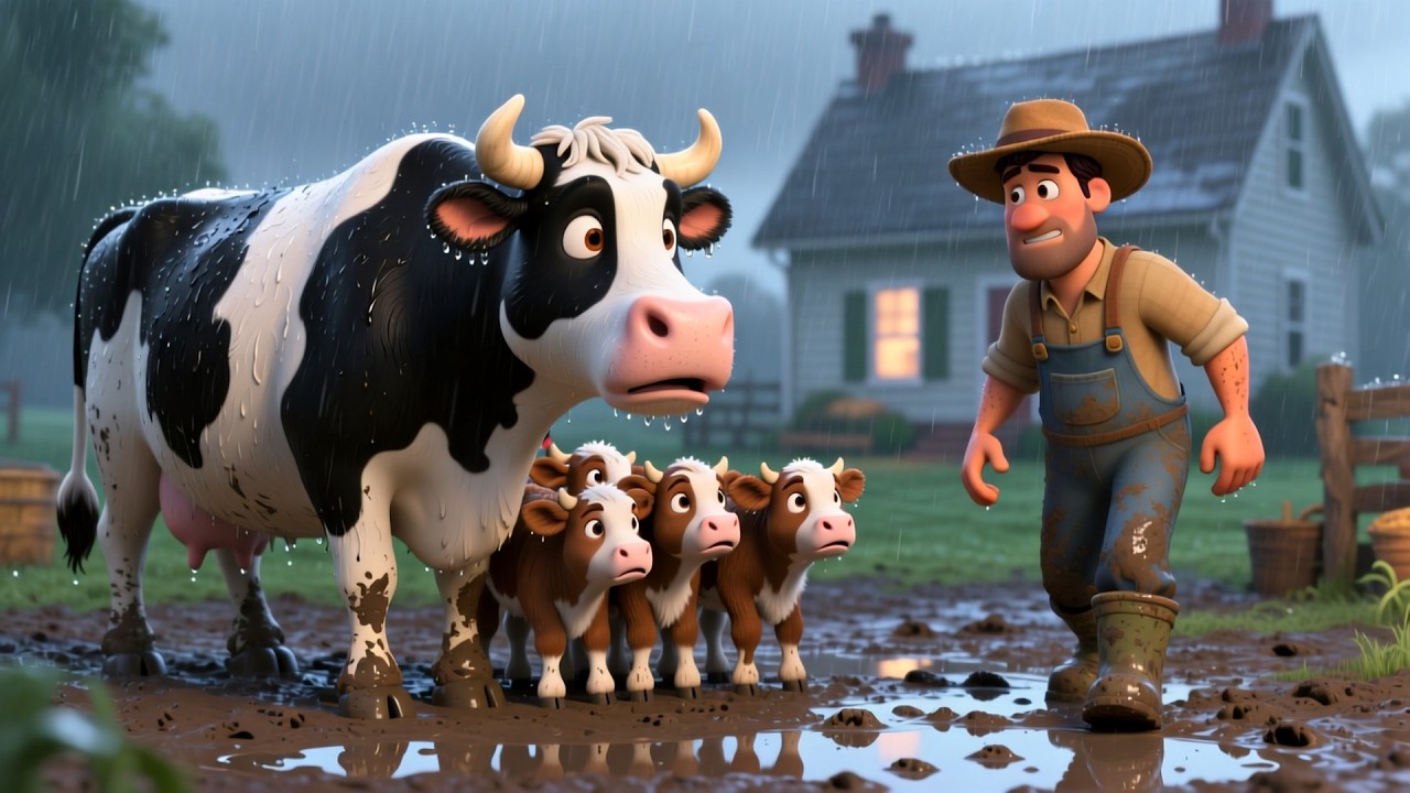 Old MacDonald Had a Farm 🐄 | Farm Animals & E-I-E-I-O