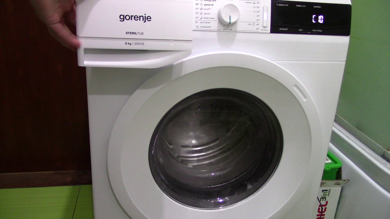 Gorenje WaveActive 1400rpm Final Spin