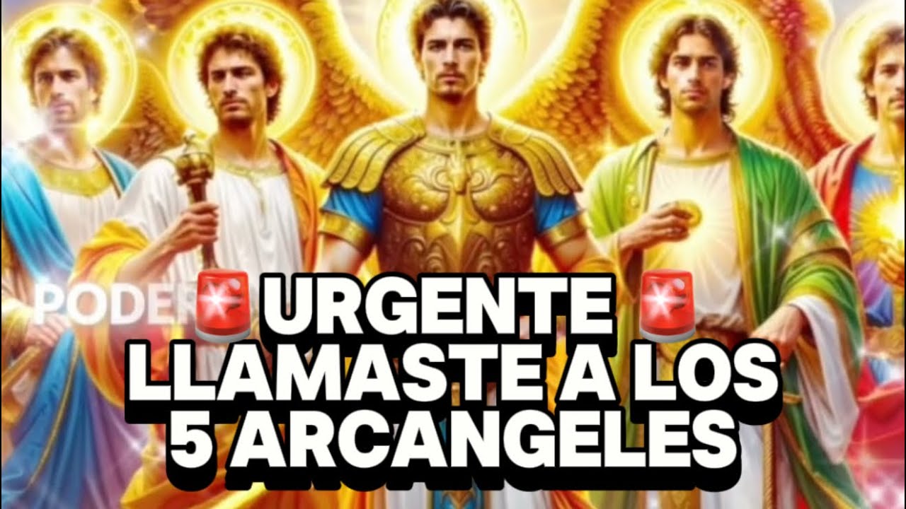 PELIGRO 🚨 5 ARCÁNGELES LLEGAN URGENTEMENTE A TU CASA EN LA NOCHE‼️⚠️