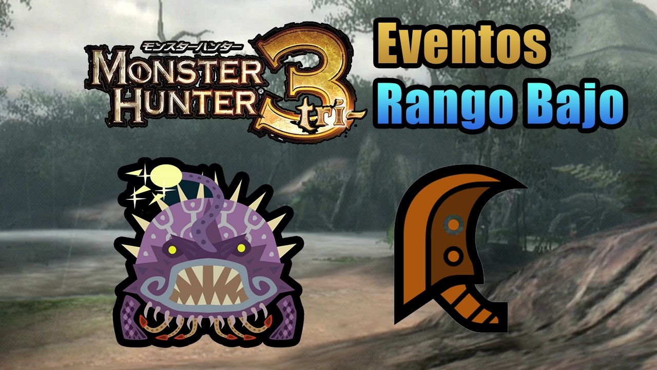 Monster Hunter Tri [ Wii ] - Gobul [ Caza ] - Rango Bajo [ Eventos ⭐ ] - Shut Up and Fish!