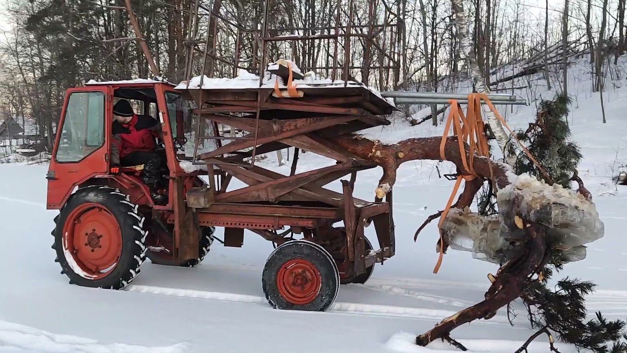 Tractor T16 lift 1987 - winter 2021