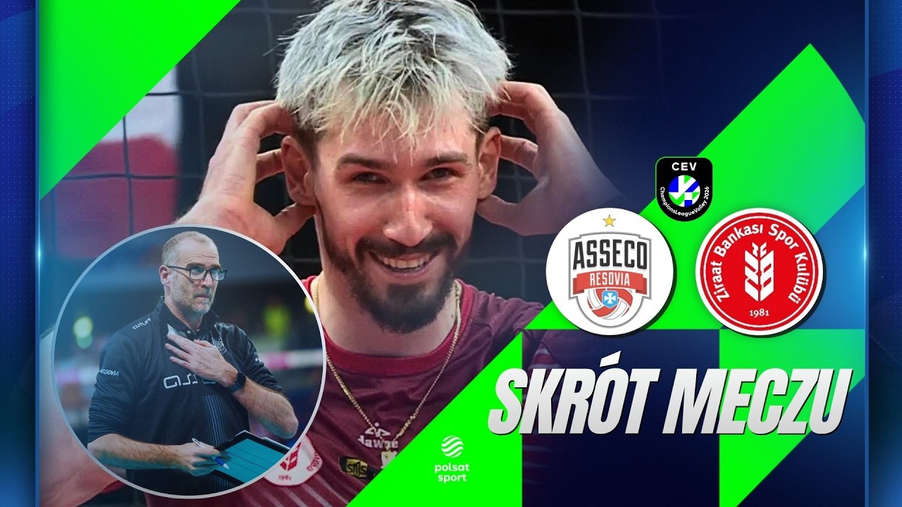 FORNAL ZN&Oacute;W ZAGRAŁ W POLSCE! SKR&Oacute;T: ZIRAAT - RESOVIA | LIGA MISTRZ&Oacute;W SIATKARZY