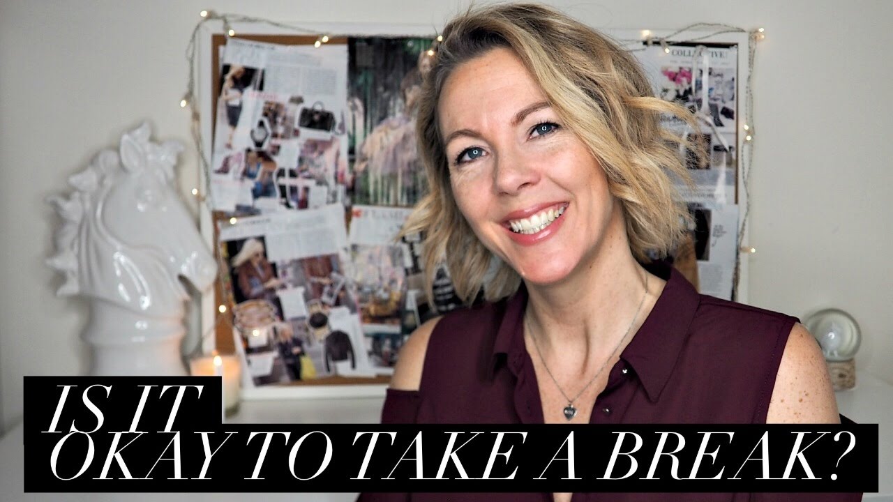 WHY IT'S OKAY TO TAKE A BREAK (REALLY!) | The Red Fairy Project