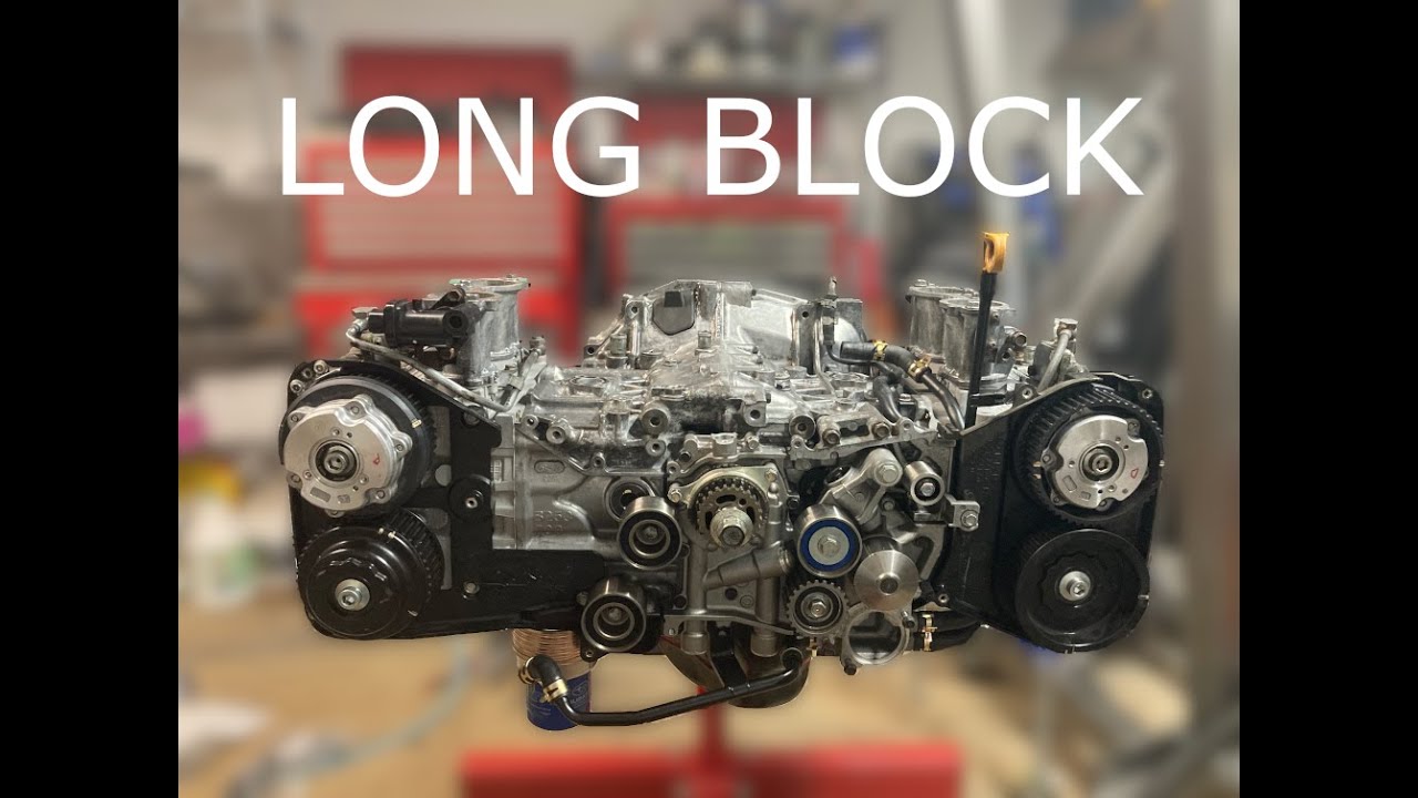 Subaru 2.5L Turbo Engine Build - EJ255 Long Block & Engine Reassembly