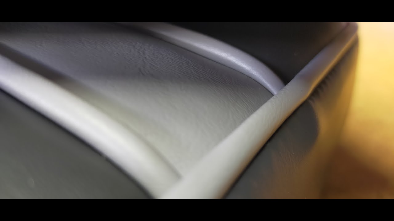 Boat seat UPHOLSTERY (with PIPING and SEWING)