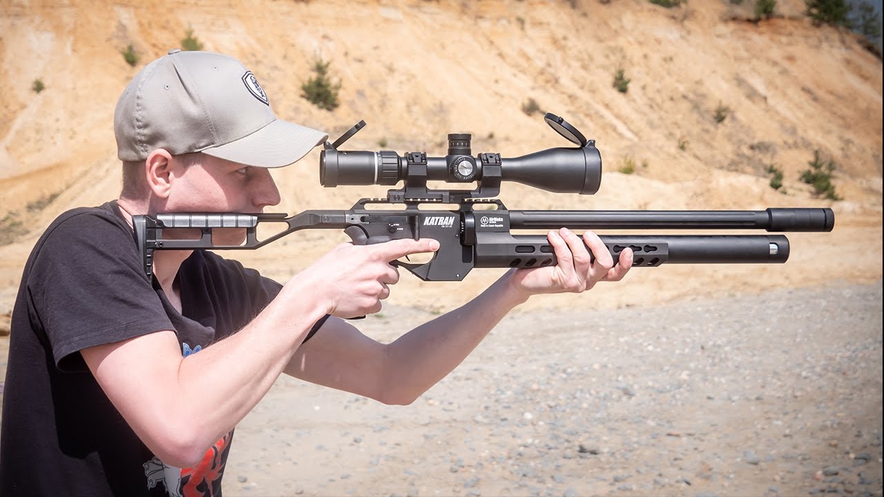 AirMaks Arms Katran 5,5mm shooting test 80 meters