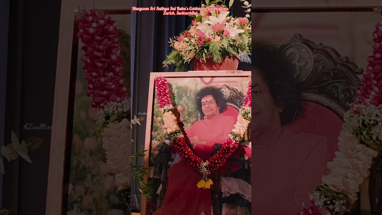Sri Sathya Sai Baba Centenary Celebrations | Zurich | Switzerland #b2culture #sathyasai100 #baba